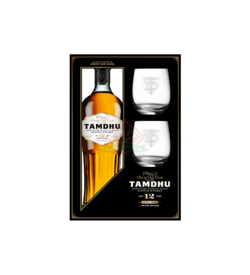 Tamdhu 12y + 2 Verres