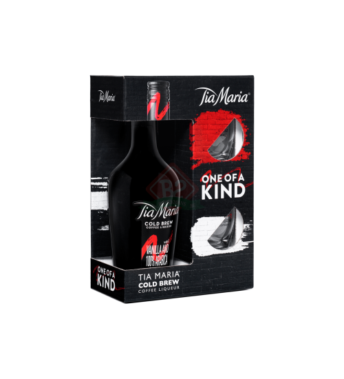 Tia Maria + 2 Glasses