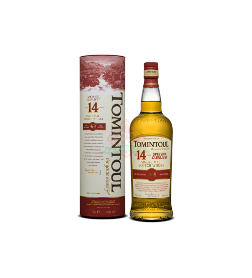 Tomintoul 14y Tube Incl.