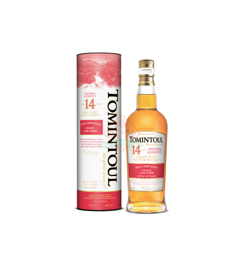 Tomintoul 2009 14y Cognac Tube Incl.