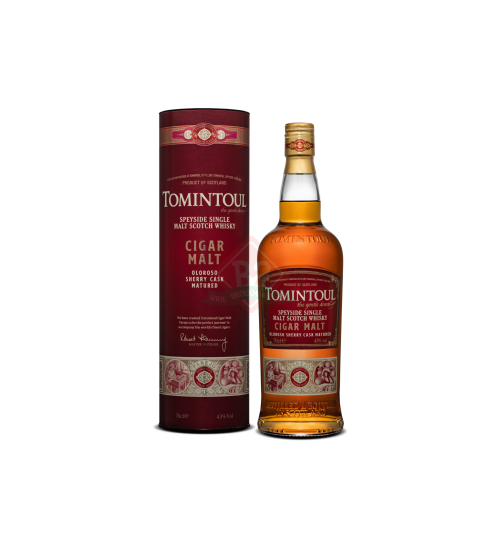 Tomintoul Cigar Malt Parejo Tube Incl.