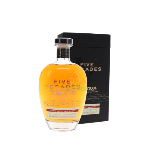 Tomintoul Five Decades 50th Anniversary