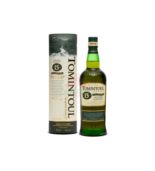 Tomintoul Peaty Tang 15y Tube Incl.