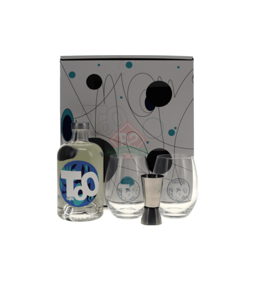 Too Gin Original 50cl + 2 Glazen