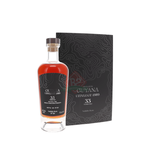 Uitvlugt 1989 33y Port Mourant (Nobilis Rum)