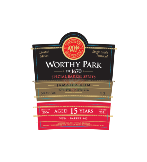 Worthy Park 2006 15y 55° Nectar